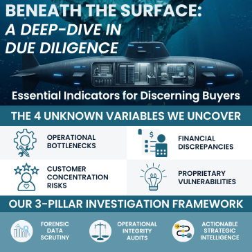 Sell Sheet made in Canva for Better Biz Brokers' Due Diligence Checklist.